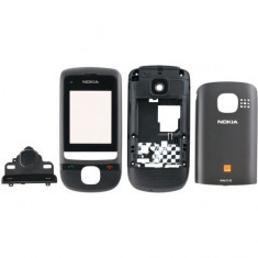 Carcasa Nokia C2-05 Touch and Type 4 piese gri Orange - Produs Original + Garantie - BUCURESTI foto