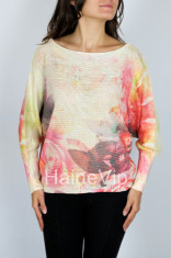 Bluza dama - pulover dama cu flori, Model Nou! foto