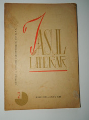 Iasul Literar, Iulie 1961, Anul XII, Revista a uniunii Scriitorilor din RPR foto