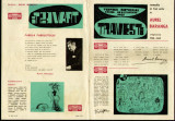 Travesti de Aurel Baranga, program ilustrat Teatrul Vasile Alecsandri Iasi 1968