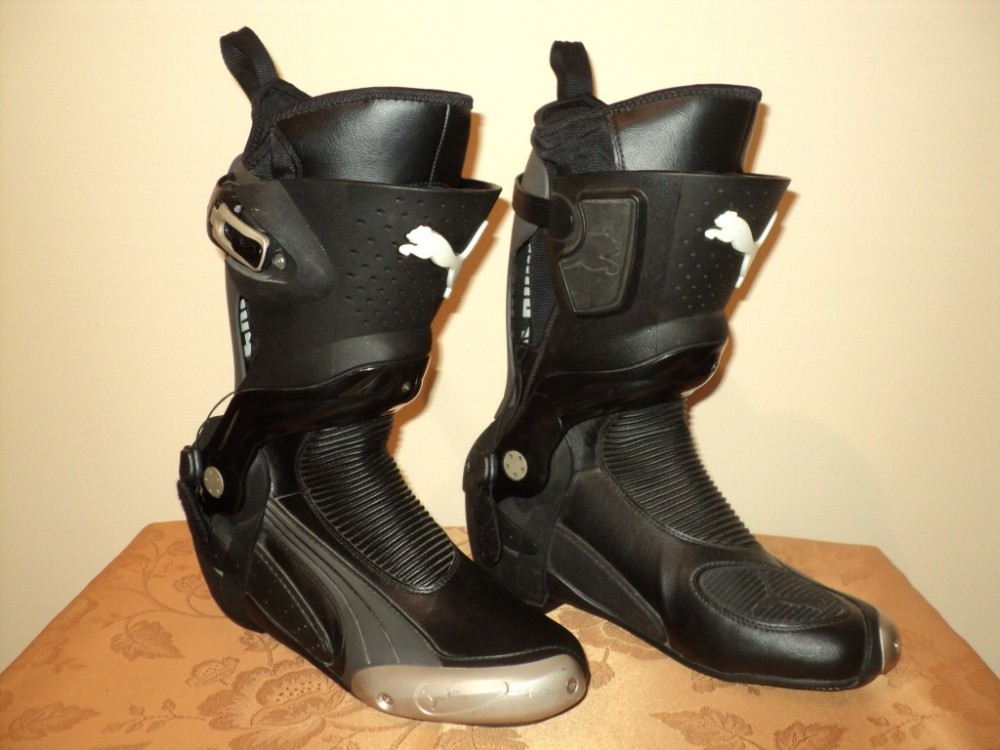 CIZME MOTO PUMA 1000 V2 - RACING -, MARIMEA 42 - NOI - | arhiva Okazii.ro