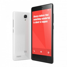 Telefon mobil dual sim Xiaomi Redmi Note MTK6592 Octa-core 1.7Ghz 2GB RAM 8GB ROM 5.5 Inch IPS OGS Screen WCDMA WHITE foto