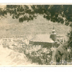 1060 - BRASOV, Biserica Neagra - old postcard, real PHOTO - used - 1929