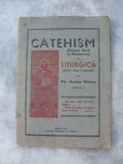 Catehism ( Despre darul lui Dumnezeu) cu Liturgica pentru clasa 6 primara foto