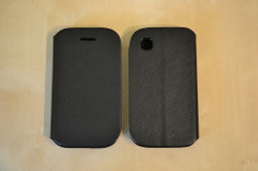 Husa Flip Case Slim LG L40 Black foto