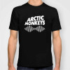 Tricou Arctic Monkeys AM 2013, L, M, S, XL, XXL, Alb, Negru, Rosu