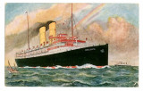 1010 - Ship ORSOVA - old postcard - unused - 1909, Necirculata, Printata