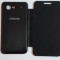 Husa Samsung Galaxy S Advance I9070 Flip Cover Negru !!! Folie de protectie CADOU !!!