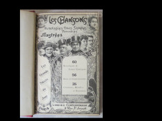 Les chansons, duos, saynetes, parodies ilustrees-Le grands succes du jour, Paris, Librairie contemporaine, cca 1900 foto