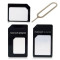 Set adaptoare Nano SIM - Micro SIM, Nano SIM - Standard SIM si Micro SIM - Standard SIM