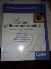 Limba si literatura romana cls a XI a editura Corint foto