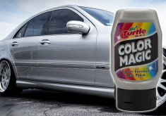 Polish Auto Argintiu Color Magic Turtle Wax pentru Vopsea Neglijata Matuita foto