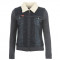 Jacheta / Geaca Dama Lee Cooper Lined Knit Denim- Marimi disponibile XS,S,M,L,XL,XXL