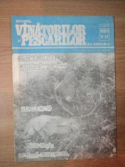 REVISTA &amp;#039;&amp;#039; VINATORILOR SI PESCARILOR &amp;#039;&amp;#039; DIN ROMANIA , NR. 11 - 12 , NOIEMBRIE - DECEMBRIE 1990 foto