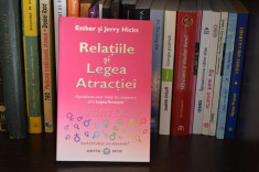 Relatiile si Legea Atractiei - The Vortex de Hicks Jerry foto