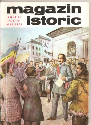 (C5171) MAGAZIN ISTORIC ANUL II, NR. 5 (14), MAI 1968 foto