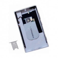 Carcasa body pentru Nokia Lumia 920 cu modul de incarcare Wireless si Tray SIM, Alb foto