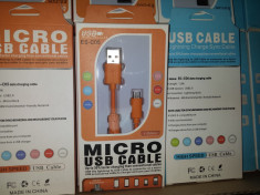 Cablu micro USB Samsung Galaxy S2 S3 S4 Note HTC - 1,5 metri foto