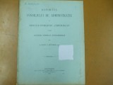 Raportul cons. de administratie al societatii petrolifere Campeni - Bacu