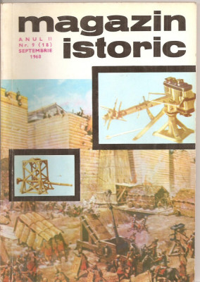 (C5168) MAGAZIN ISTORIC ANUL II, NR. 9 (18), SEPTEMBRIE 1968 foto