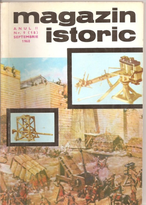 (C5168) MAGAZIN ISTORIC ANUL II, NR. 9 (18), SEPTEMBRIE 1968