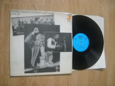 GEORGE GRUNTZ CONCERT JAZZ BAND: Live &amp;#039; 82 (1982)vinil jazz rock cu multe vedete foto