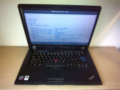 Laptop Lenovo R500, Intel Core2Duo T5870 2.00 GHz, 2Gb DDR3, 15.4&amp;quot;, 80GB HDD S-ATA, dvdrw, wireless lan, incarcator nou, baterie minim o ora foto