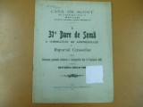 Casa de scont si imprumut Iasi A 31-a dare de seama 1906 Iasi 1907