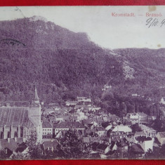 Carte postala - Brasov - Kronstadt - Circulat -