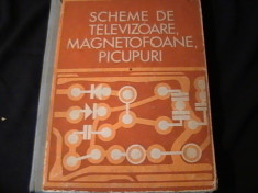 SCHEME DE TELEVIZOARE- MAGNETOFOANE- PICUPURI-I. PRESURA -M. SILISTEANU- foto