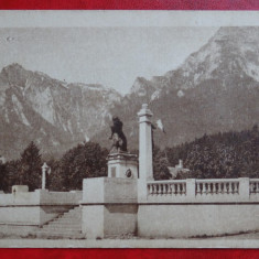 Carte postala - Busteni - Monumentul eroilor