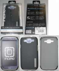 Husa Samsung I9300 Galaxy S III Incipio Silicrylic Duo gri - NOUA foto