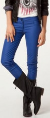 Pantaloni Piele Ecologica Bershka Skinny Mar.32 foto