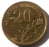 G5. GRECIA 20 DRACHMES DRAHME 1990, 7 g, 24.5 mm, Dionysios Solomos AUNC **, Europa