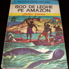 800 DE LEGHE PE AMAZON - Jules Verne