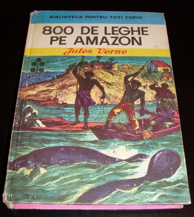 800 DE LEGHE PE AMAZON - Jules Verne