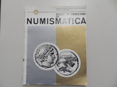 Studii si cercetari de numismatica vol. VIII - 1984 foto