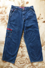 Blugi Tommy Hilfiger Tommy Jeans cu buzunar lateral; marime 29 (W) / 30 (L) foto