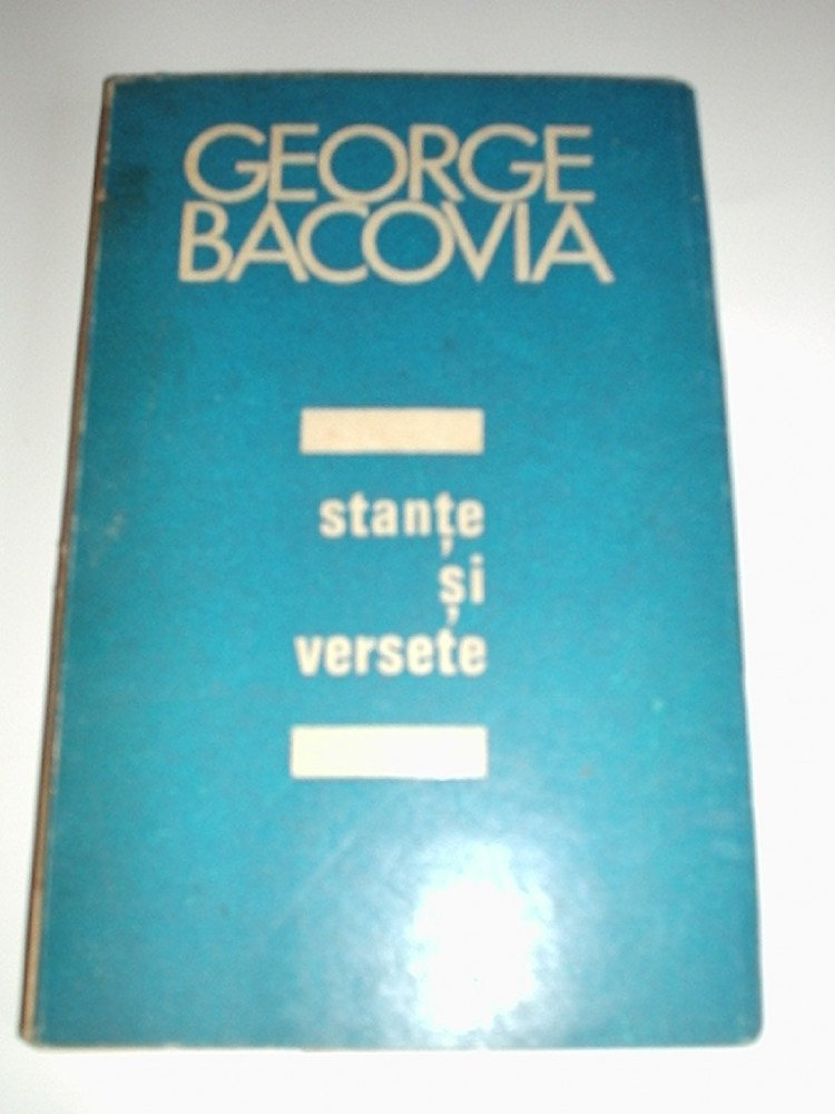 George Bacovia - Stante si Versete, Alta editura | Okazii.ro