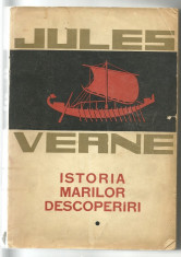 JULES VERNE --- ISTORIA MARILOR DESCOPERIRI VOL I foto