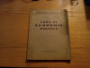 CURS DE ECONOMIE POLITICA Partea I - D. B. Ionescu -- 1943, 207 p., Alta editura