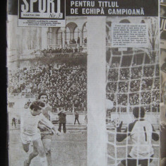 Lot 2 numere - Revista Sport 1980, nr. 1 si 3