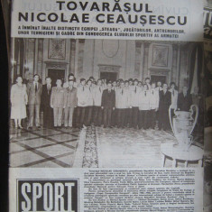 Revista Sport nr.13 / 1963 - Romania-Danemarca 3-2, foto, comentarii si reportaje