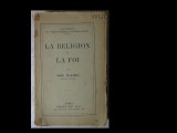 Henri Delacroix, La religion et la foi/Religia si credinta