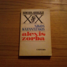 ALEXIS ZORBA - Nikos Kazantzakis - Editura Univers, 1987, 317 p.