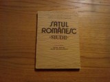 SATUL ROMANESC - Studii - Ioan Matei, Ioan Mihailescu (coord.) - 1985, 191 p.