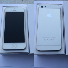 IPHONE 5 16GB White(Alb) ~ STARE IMPECABILA~ NEVERLOCKED - Liber de retea | GARANTIE | MAGAZIN EURO_ALEX_SHOP - PESTE 2100 DE CALIFICATIVE POZITIVE foto