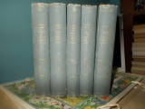 HIPPOLYTE TAINE - ISTORIA LITERATURII ENGLEZE ( HISTOIRE DE LA LITTERATURE ANGLAISE ) * 5 VOLUME - EDITIA VI-A - HACHETTE - PARIS - 1885-1887