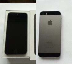 IPHONE 5S 16GB Black(Negru) ~IMPECABIL~ NEVERLOCKED - Liber de retea | GARANTIE | MAGAZIN EURO_ALEX_SHOP - PESTE 2000 DE CALIFICATIVE POZITIVE foto