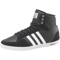 ghete barbat, ADIDAS NEO LABEL BBNEO SLIM HI 100% originali, noi, piele foto